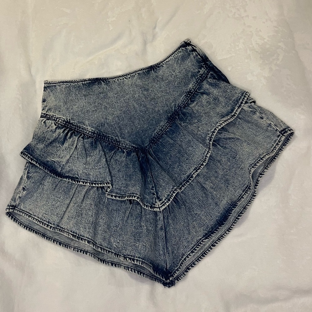Mother The Ruffle Mini Skirt size 27